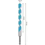 BOSCH EXPERT HEX-9 Set de brocas MultiConstruction, 5 piezas, carburo de tungsteno, vástago hexagonal, 4-10 mm 2608902361