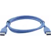 Kramer cable USB 3.0 C-USB3/AA-3, conector macho Type-A a conector macho Type-A, 0,9 m, azul 96-0230003