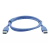 Kramer cable USB 3.0 C-USB3/AA-3, conector macho Type-A a conector macho Type-A, 0,9 m, azul 96-0230003