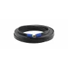 Kramer C-HM/HM/FLAT/ETH-3 cable HDMI de alta velocidad con Ethernet, 0,91 m, plano, negro 97-01014003