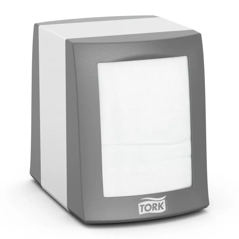TORK servilletero Fastfold N4 271800 gris aluminio metal