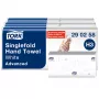 Tork Advanced H3 toallas de papel plegadas en Z 2 capas blanco (290258) – 3750 toallas
