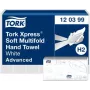 TORK Xpress H2 Advanced toallas de papel multifold, 2 capas, blanco, 2850 hojas (120399)
