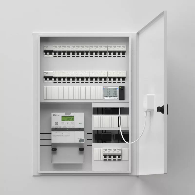 ZAPTEC Sense (Max 60) pack de 3 fases con transformadores de corriente split-core de 600A (ZM000829)