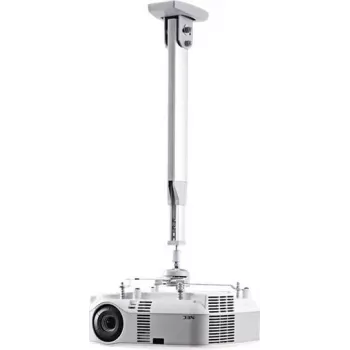 SMS Smart Media Solutions soporte de techo para proyector CL V, 12 kg, plata, aluminio, inclinación +/-25°, giro +/-360°, rotación +/-360° AE021022