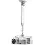 SMS Smart Media Solutions soporte de techo para proyector CL V, 12 kg, plata, aluminio, inclinación +/-25°, giro +/-360°, rotación +/-360° AE021022