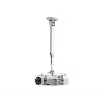 SMS Smart Media Solutions soporte de techo para proyector CL V, 12 kg, plata, aluminio, inclinación +/-25°, giro +/-360°, rotación +/-360° AE021022