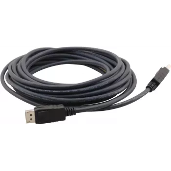Kramer C-MDPM/MDPM Cable DisplayPort conector macho a conector macho 4,6 m negro 97-1717015