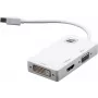 Kramer ADC-MDP/M1 Adaptador de salida múltiple DisplayPort a HDMI/DVI/VGA 99-93200003