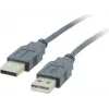 Kramer C-USB/AA-6 Cable USB 2.0, conector macho USB-A a conector macho USB-A, 1,8 m, gris 96-0212006