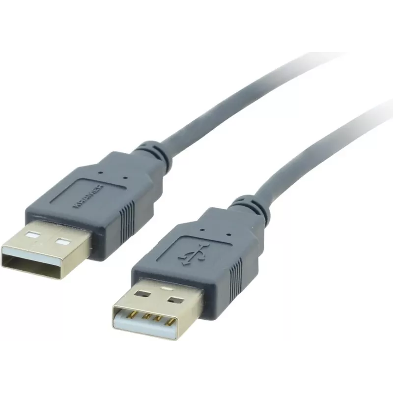 Kramer C-USB/AA-6 Cable USB 2.0, conector macho USB-A a conector macho USB-A, 1,8 m, gris 96-0212006