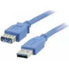 Kramer Electronics Cable alargador USB 3.0 conector macho USB-A a conector hembra USB-A 3 m negro (96-02310010)