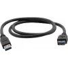 Kramer Electronics Cable alargador USB 3.0 conector macho USB-A a conector hembra USB-A 3 m negro (96-02310010)
