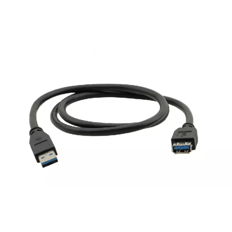 Kramer Electronics Cable alargador USB 3.0 conector macho USB-A a conector hembra USB-A 3 m negro (96-02310010)