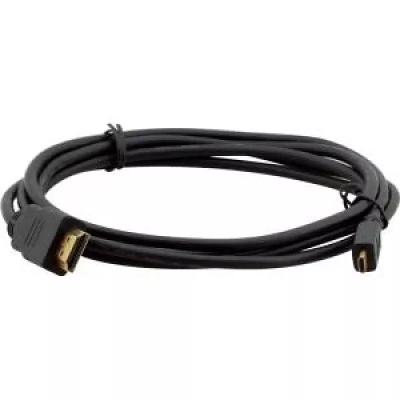 Kramer C-HM/HM/A-D-10 Cable HDMI de alta velocidad con Ethernet, Micro HDMI a HDMI, 3 m, 4K@60Hz, negro 97-01116010