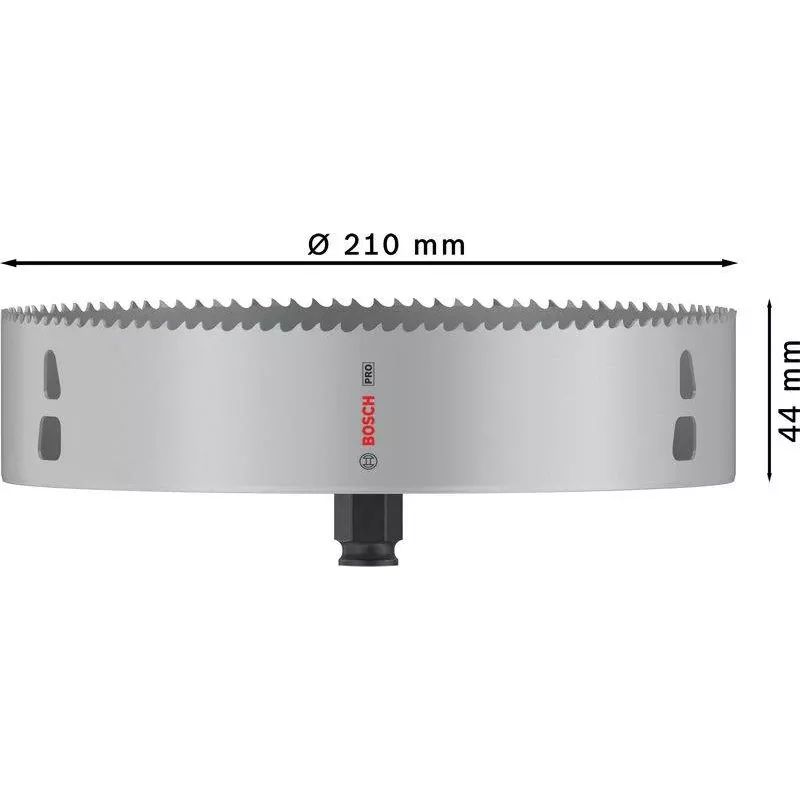 Bosch 2608594422 Sierra de corona 210 mm bimetálico