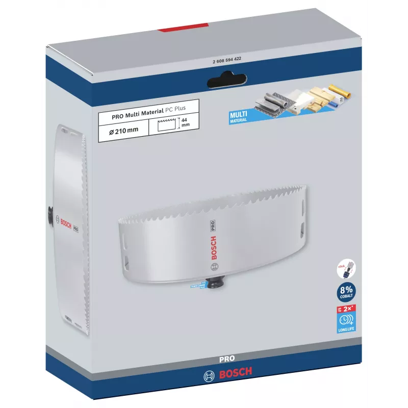 Bosch 2608594422 Sierra de corona 210 mm bimetálico