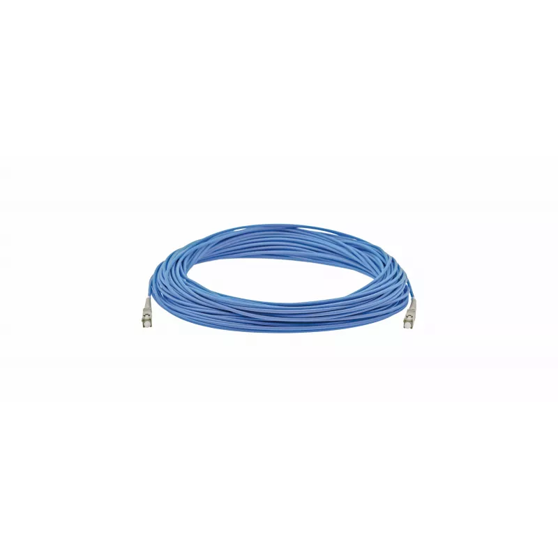 Kramer C-SC/SC/OM4-33 Cable de parcheo de fibra óptica multimodo dúplex OM4 10 m, SC a SC, aqua 94-0703033