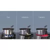 Electrolux LIR60433B Placa de inducción 60 cm, 4 zonas, control táctil, negra