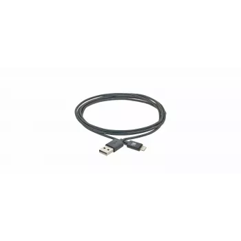 Kramer C-UA/LTN/BK-6 cable Lightning a USB-A 1,8 m negro 96-0210006