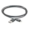 Kramer C-UA/LTN/BK-6 cable Lightning a USB-A 1,8 m negro 96-0210006