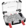 Bosch 2608594426 set de sierras de corona Progressor para madera y metal 11 piezas (20-76 mm) con adaptadores Power Change y brocas piloto