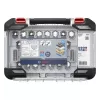 Bosch 2608594426 set de sierras de corona Progressor para madera y metal 11 piezas (20-76 mm) con adaptadores Power Change y brocas piloto