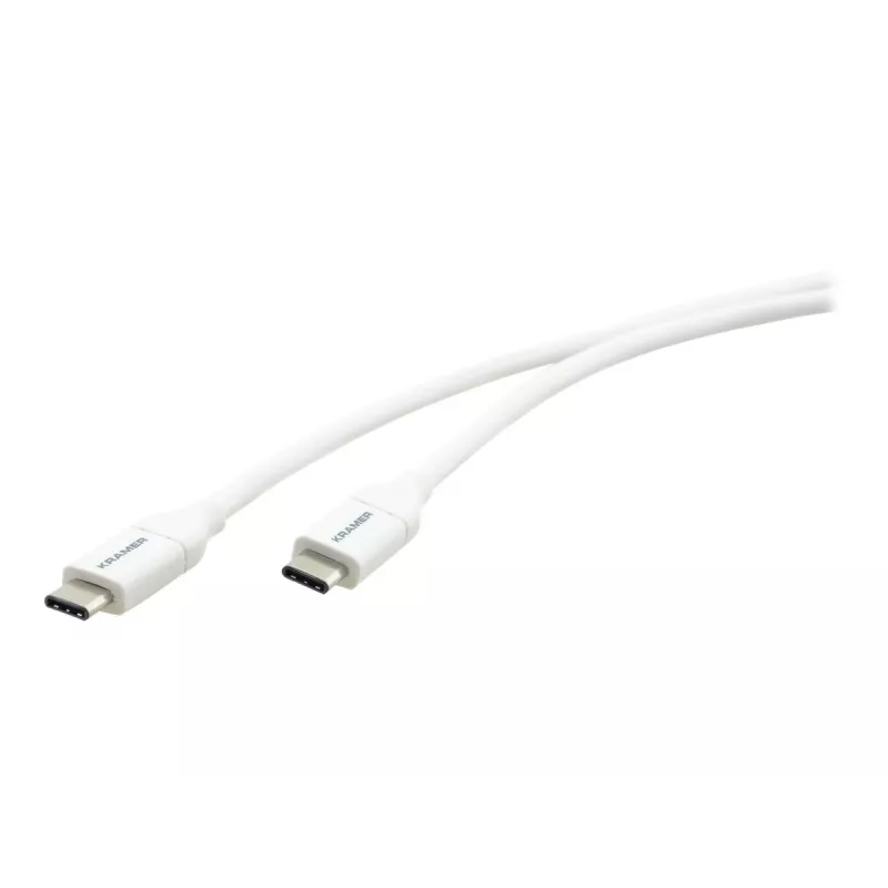Kramer C-USB31/CC-3 cable USB-C a USB-C 0,9 m negro 10Gbps 60W PD 96-02357003