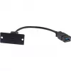 Kramer Electronics WU-CA(B) módulo pasacables USB-C, negro 80-00026499