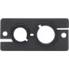 Kramer WCP-21 módulo para placa de pared - pasacables - negro (85-0002199)