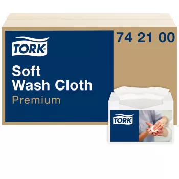 Tork Premium Soft toallitas lavables 1 capa blanco, 1080 paños (742100)