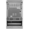 Electrolux LKK560010X 600 Series cocina de gas independiente con horno eléctrico, negra, 50 cm