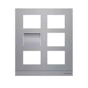 BUSCH-JAEGER BJ 41386CF-S-03 placa frontal vídeo 2/3 (2TMA130160X0029)