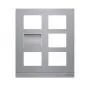 BUSCH-JAEGER BJ 41386CF-S-03 placa frontal vídeo 2/3 (2TMA130160X0029)