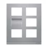 BUSCH-JAEGER BJ 41386CF-S-03 placa frontal vídeo 2/3 (2TMA130160X0029)