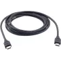 Kramer Electronics C-HM/EEP cable HDMI de alta velocidad con Ethernet 0,9 m negro 97-01414003