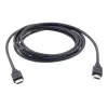 Kramer Electronics C-HM/EEP cable HDMI de alta velocidad con Ethernet 0,9 m negro 97-01414003