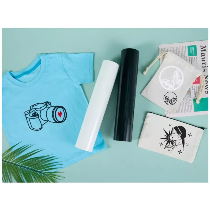 LOKLiK vinilo de plotter Basic 12 m – blanco – 30,5 x 1200 cm (SG-HTV-0272-US-L-B2B)