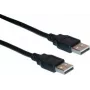 Kramer Electronics Cable USB 2.0 de 4,6 m conector macho A a conector macho A, negro (96-0212015)