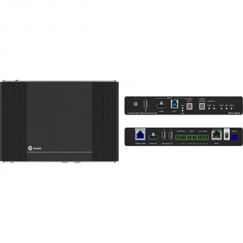 Kramer Electronics EXT3-21-XR-TR HDMI AV+ USB+ GE conmutador inteligente Tx PoE de 2 vías y conmutador Rx 2x1 (50-80584090)