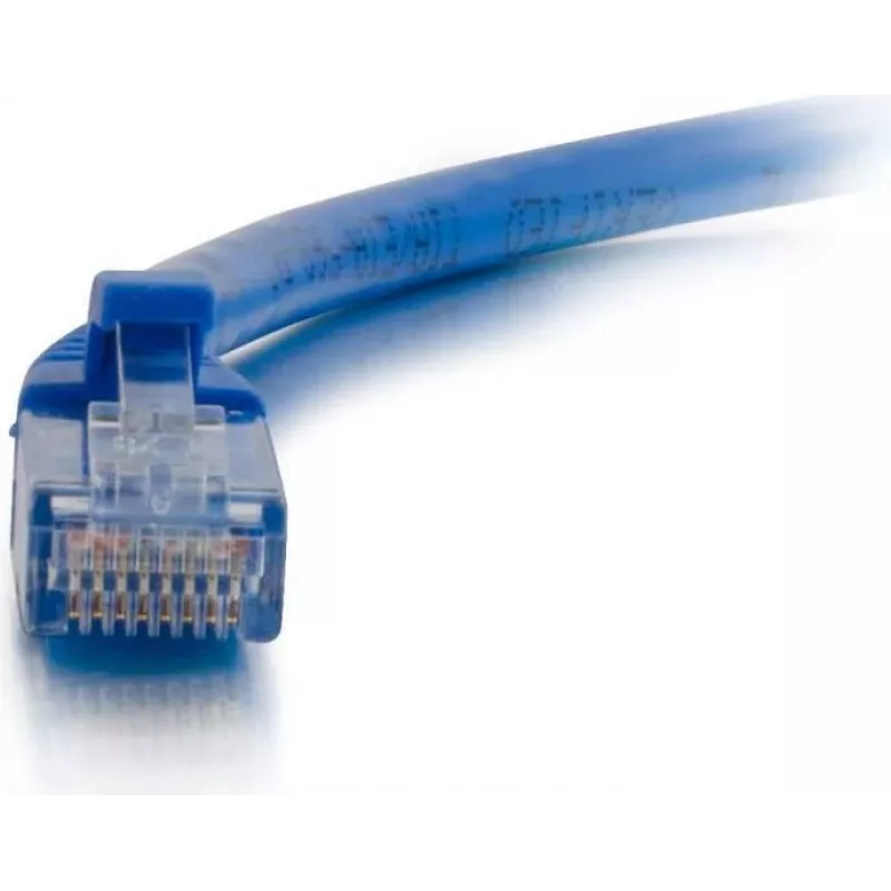 C2G Cable de red Ethernet Cat6 UTP PVC Snagless azul de 1 m 83386