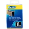Rapid Grapas estrechas tipo 606, 30 mm, alambre de acero galvanizado, recubiertas de resina, pack de 1 40303096