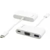 Kramer ADC-U31C/M1 Adaptador USB-C a VGA Blanco 99-97210003