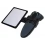Socket Mobile DuraScan D740 Lector de códigos de barras de alto rendimiento gris y soporte para móvil