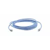 Kramer C-UNIKat-100 Cable de red CAT 6a U/FTP, RJ-45 a RJ-45, 30,5 m, LSZH, azul RAL 5012 99-3460100