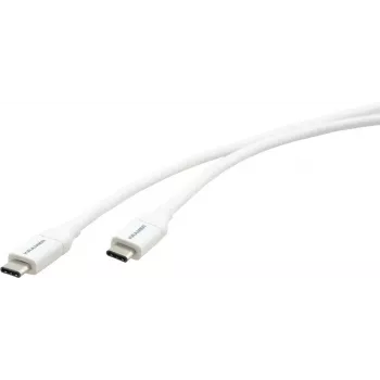 Kramer C-USB/CB-10 Cable USB 2.0, conector macho USB-C a conector macho USB-B, 3 m, blanco 96-02357110