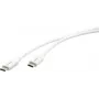 Kramer C-USB/CB-10 Cable USB 2.0, conector macho USB-C a conector macho USB-B, 3 m, blanco 96-02357110