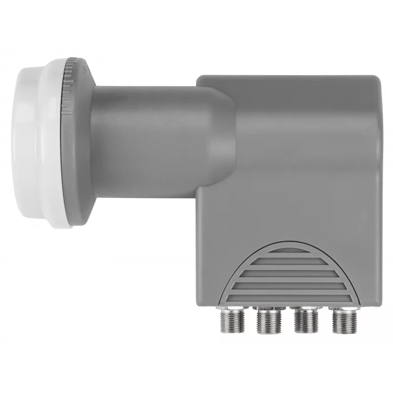 AXING SCO 4-10 LNB Quattro, alimentador de 40 mm, 4 salidas, UHD/3D Ready SCO00410