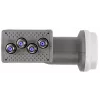 AXING SCO 4-10 LNB Quattro, alimentador de 40 mm, 4 salidas, UHD/3D Ready SCO00410