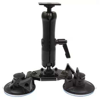 Soporte Brodit de doble ventosa con placa base AMPS, carga de 3 kg 217124